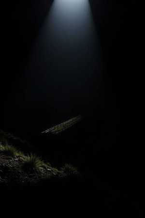 Boat in the dark.の写真素材