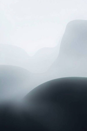 3D render of an abstract background with waves and space for textの写真素材