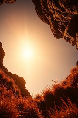 Sunset in Teide National Park, Tenerife, Canary Islands, Spain