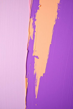 Colorful oil paint strokes on canvas as background, closeup view
