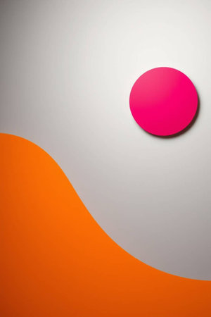 Abstract background with geometric shapes. Minimalistic design with copy spaceの写真素材