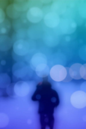 Bokeh background. Defocused urban abstract texture for your design