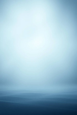 Blue abstract background with smooth lines and spotlights. Copy space.の写真素材
