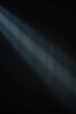 abstract of sunbeam on black background for graphic design and decorationの写真素材