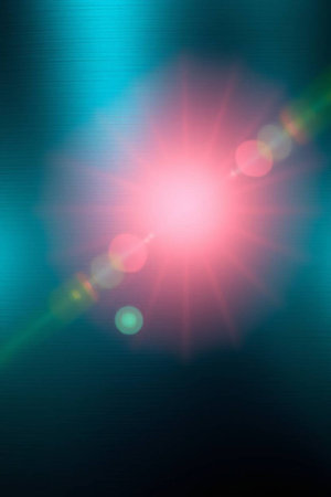 colorful abstract background with bokeh defocused lights and shadowの写真素材