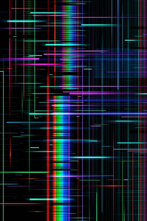 abstract background with multicolored lines and stripes. seamless pattern