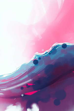 abstract watercolor background with some soft shades and highlights on it