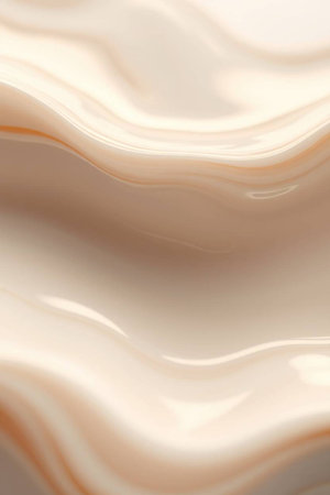 close up of a cream swirl as a background. macro. textureの写真素材