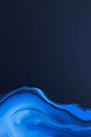 abstract blue background with some smooth lines in it (see portfolio for more in this series)