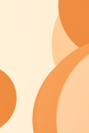 abstract background with color circles in beige and brown tone.
