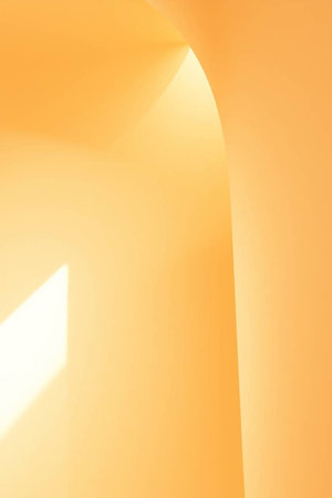 Abstract orange background with some smooth lines in it (see portfolio for more in this series)の写真素材
