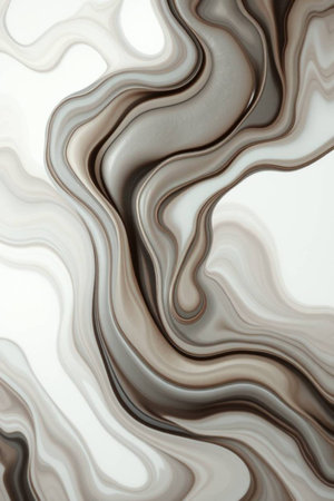 Black and white abstract background. Liquid marble pattern. Marble texture.