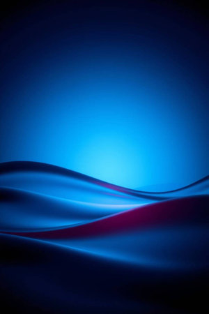 abstract blue background with some smooth lines in it (see more in my portfolio)