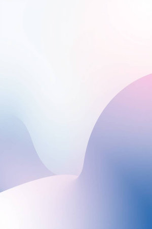 abstract background with smooth lines in blue, pink and purple colors