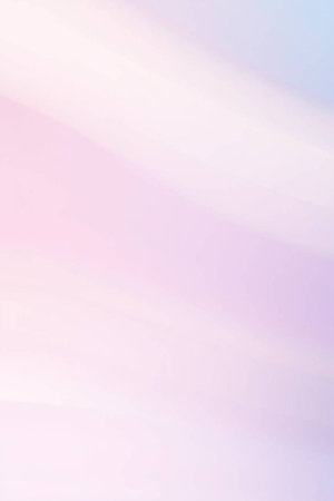 Soft pastel gradient background with smooth lines in pink and blue colorsの写真素材
