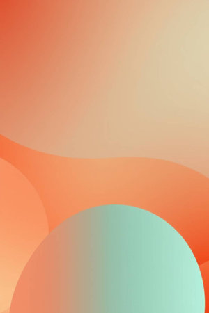 abstract background with smooth lines and pastel colors, beautiful gradient
