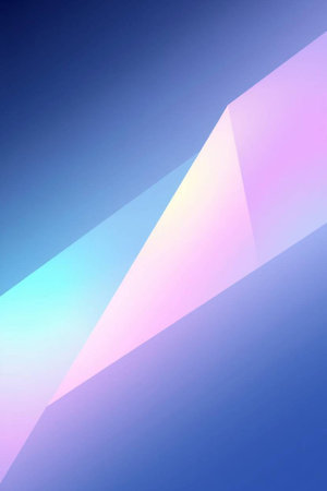 abstract background consisting of colored geometric shapes in blue and pink colors