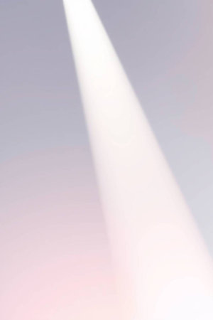 abstract scene with light rays from the sun on a gray backgroundの素材