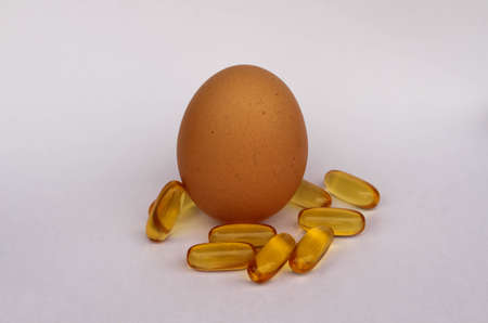eggs protein food and pills healthy