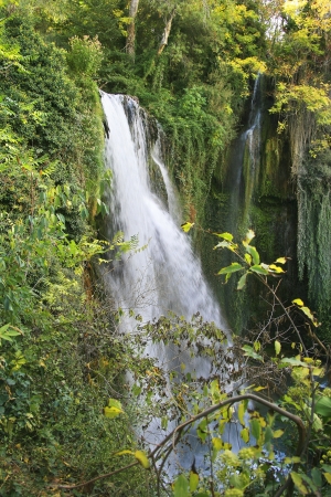 Beautiful waterfallの写真素材