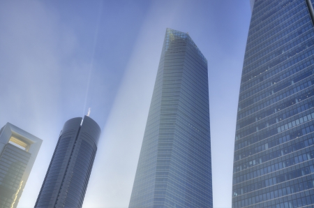 Madrid city  Skyscrapers  Spainの写真素材