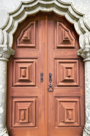 Ancient doorの写真素材