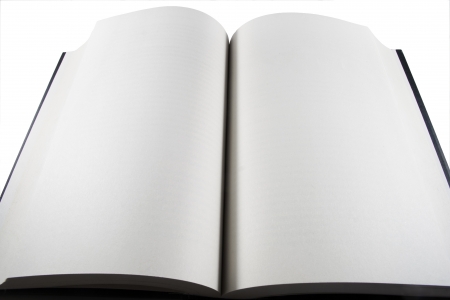 Blank open book の写真素材