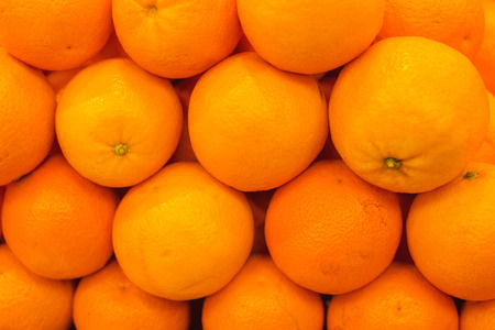 Oranges market backgroundの写真素材