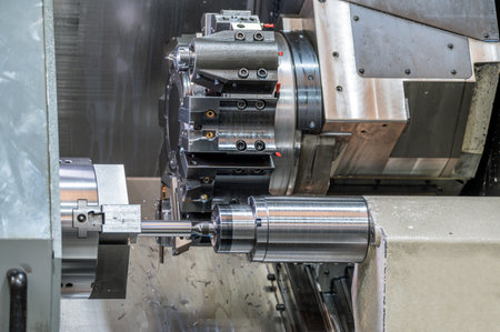 Metalworking CNC milling machine.の写真素材