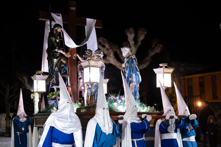 Traditional Spanish Holy Week procession