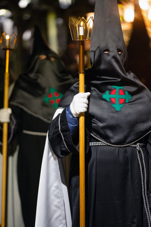 Traditional Spanish Holy Week procession