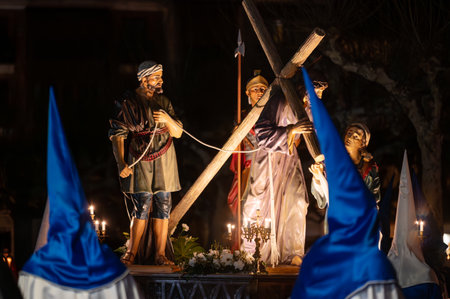 Traditional Spanish Holy Week procession