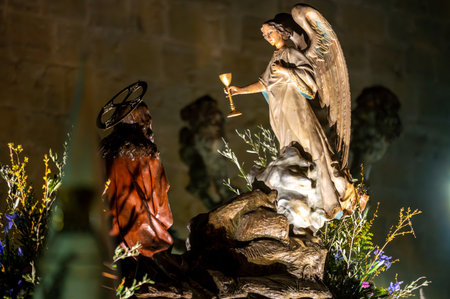 Traditional Spanish Holy Week procession