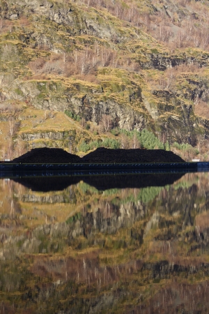 Norway: woodの写真素材