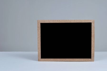 Blank blackboard empty space for add text, on grey background