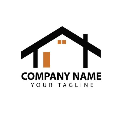 residential, apartment, vector logo real estateのイラスト素材