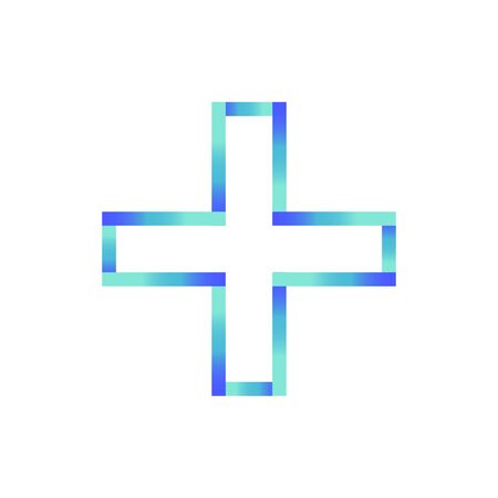 Medical pharmacy logo design template.- vector illustratorのイラスト素材