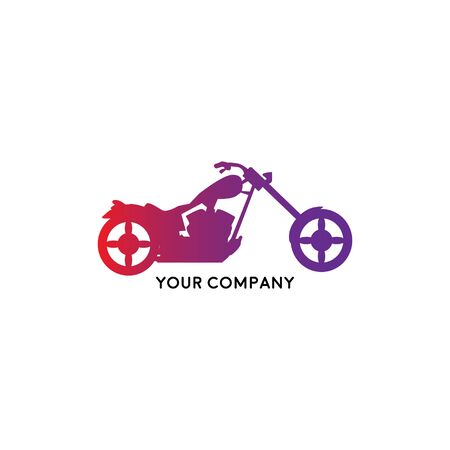 motorcycle automotive logo vector illustrationのイラスト素材