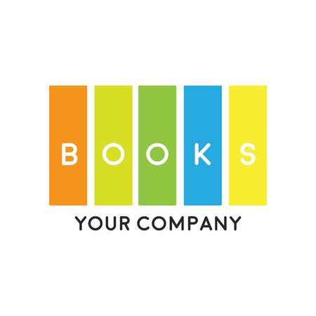 smart learning education book shop store vector logo design templateのイラスト素材