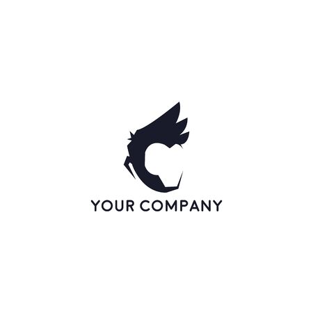 Monkey head logo template vector. Monkey face logo template vector. Ape logo templateのイラスト素材