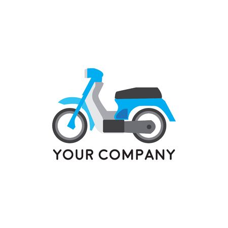 motorcycle logo vector and illustration for business symbolのイラスト素材