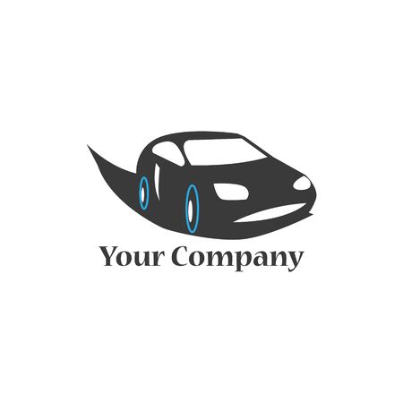 Rental Car Logo, Car vector illustrationのイラスト素材
