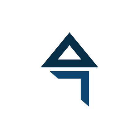 Creative Home Construction Concept Logo Design Templateのイラスト素材