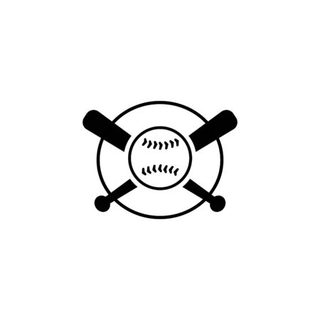 Baseball badge, sport logo , team identity , vector illustrationのイラスト素材
