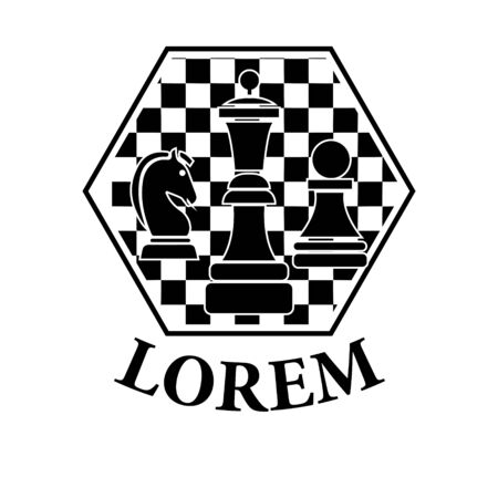 chess  vector icon ilustrationのイラスト素材