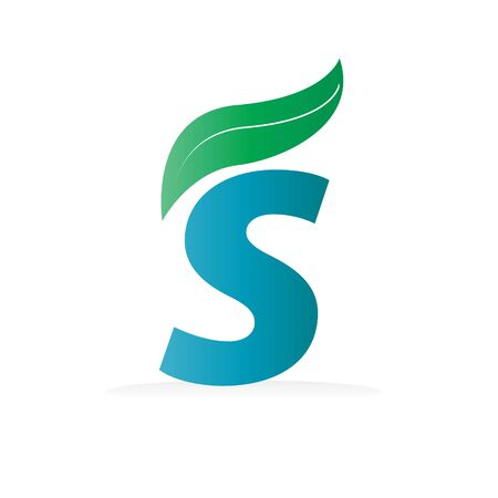 abstract letter S logo vector illustration. letter S symbol iconのイラスト素材