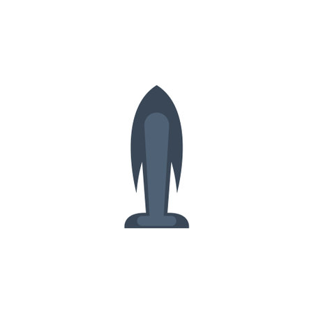 Creative Minimal Letter I Shark Logo Design , Minimal Shark Logoのイラスト素材