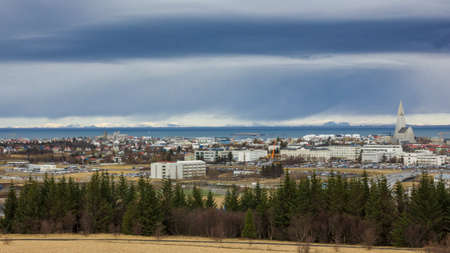 Reykjavik is the capital of Iceland.の写真素材
