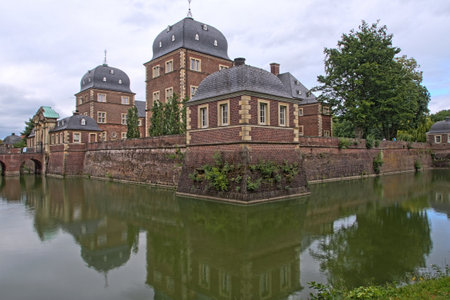 Ahaus Castle in North Rhine-Westphaliaのeditorial素材