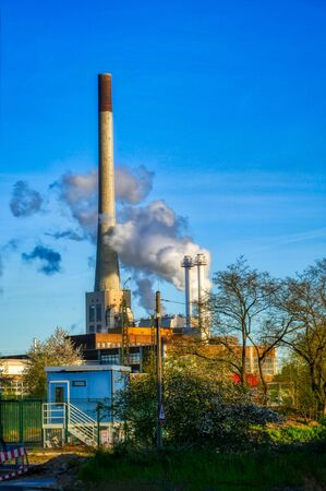 Industrial plans in Krefeld Hohenbudbergの写真素材